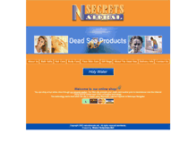 Tablet Screenshot of naturalsecrets.net